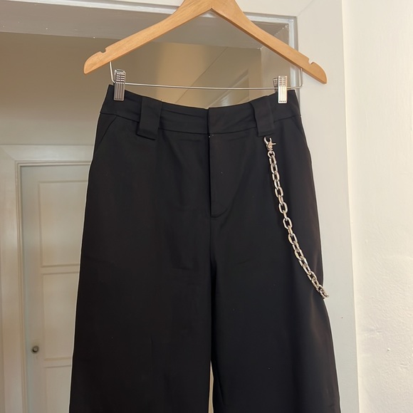 I.AM.GIA - Black Trousers w/ Silver Chain - Picture 5 of 6
